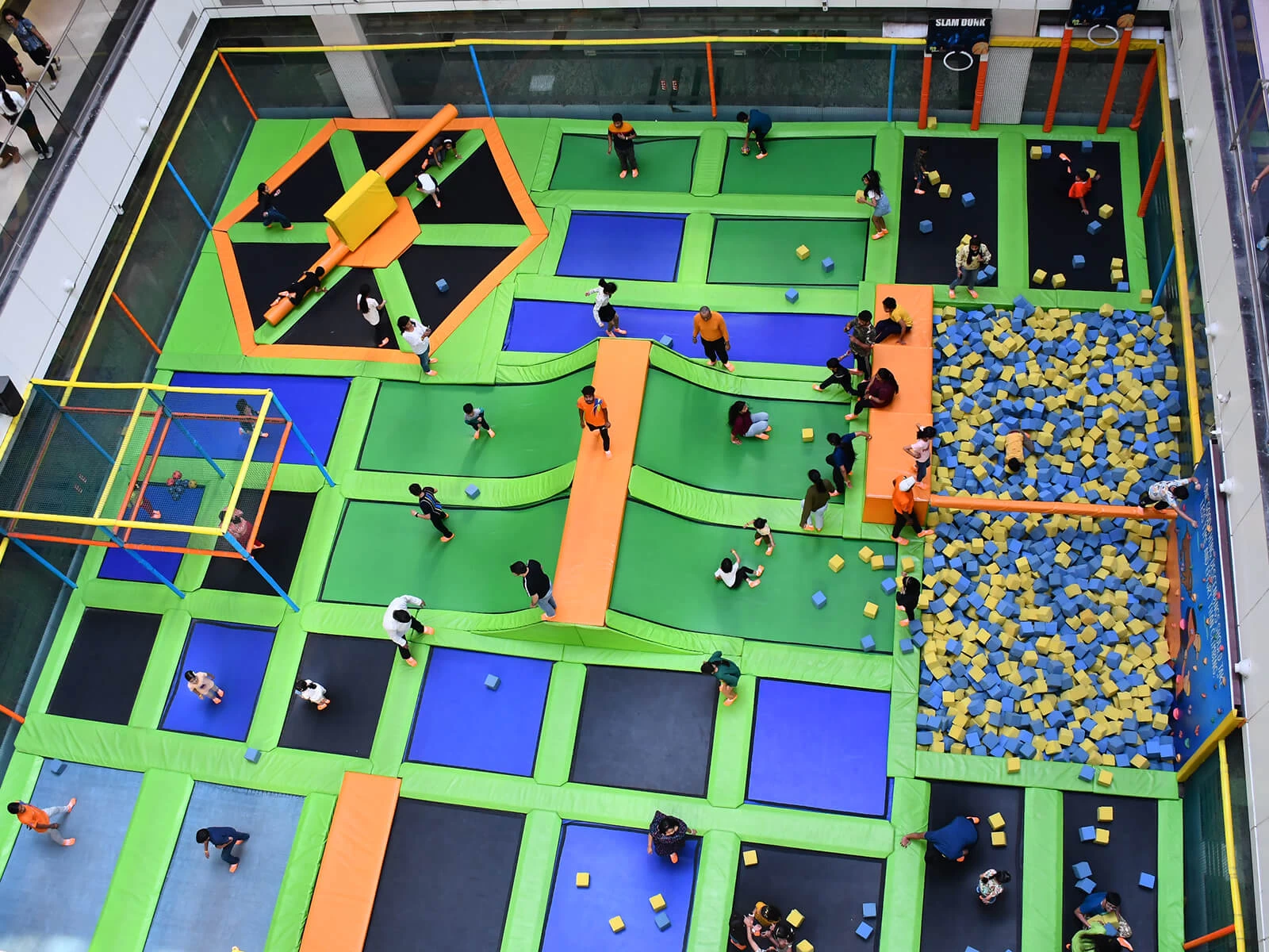 skyjumper bounce jumping area in noida