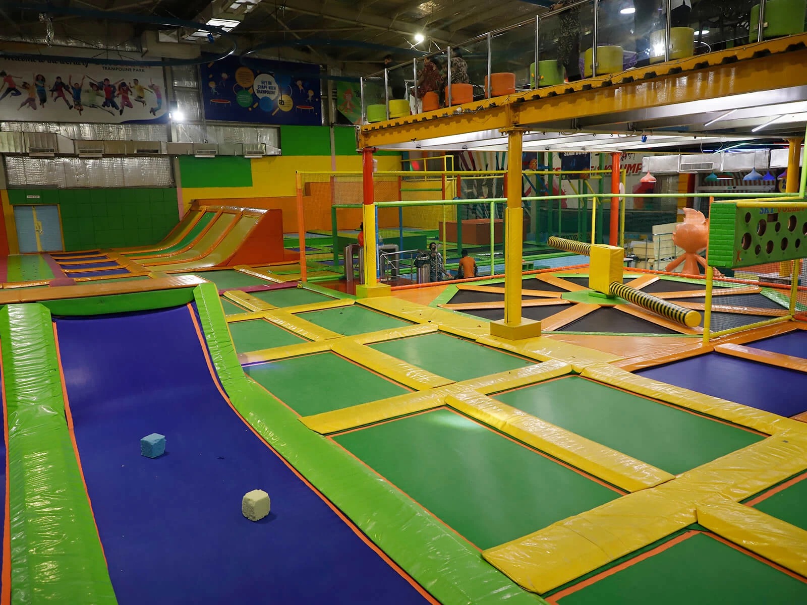 trampoline arena in delhi