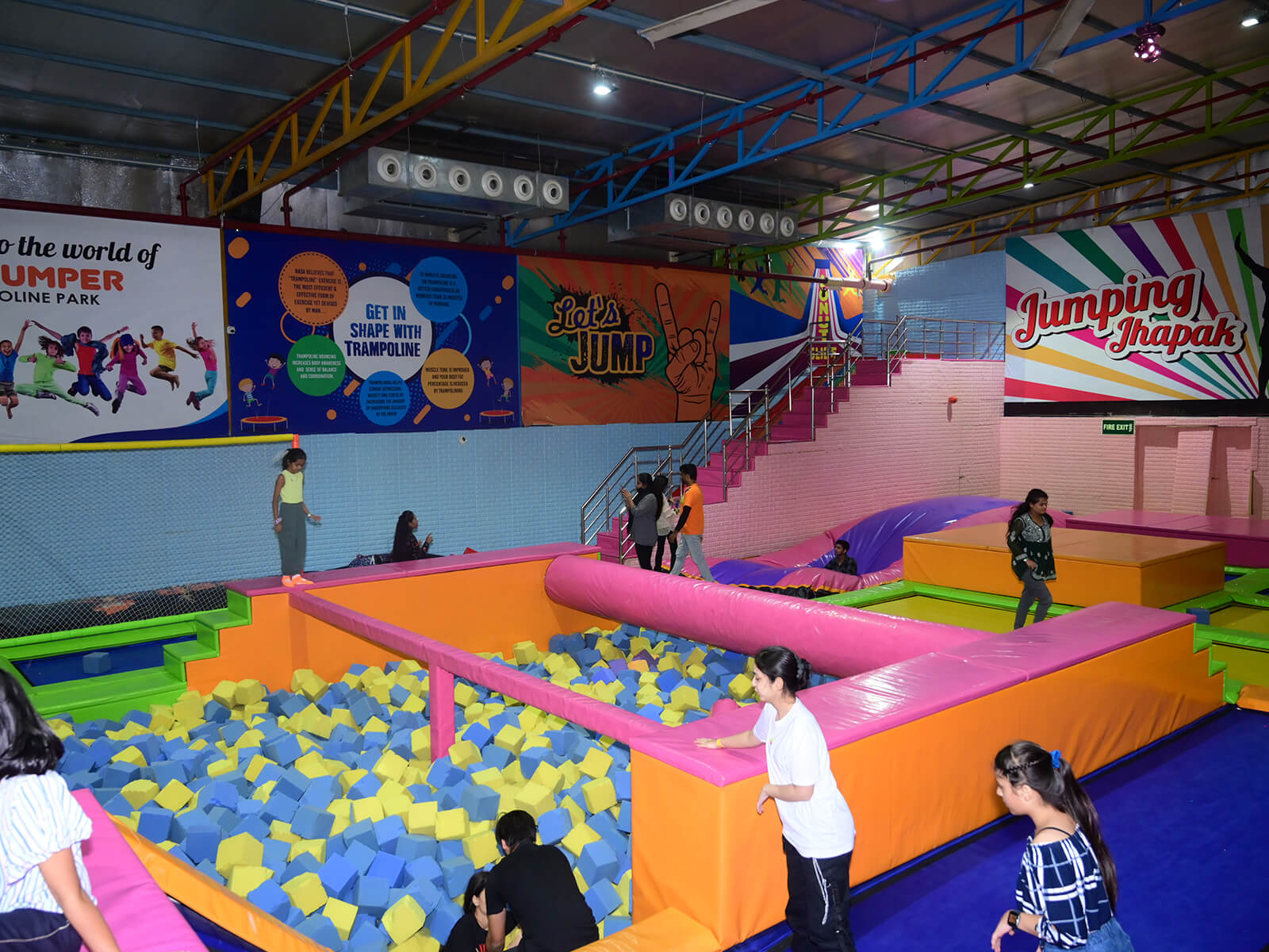 amusement center area
