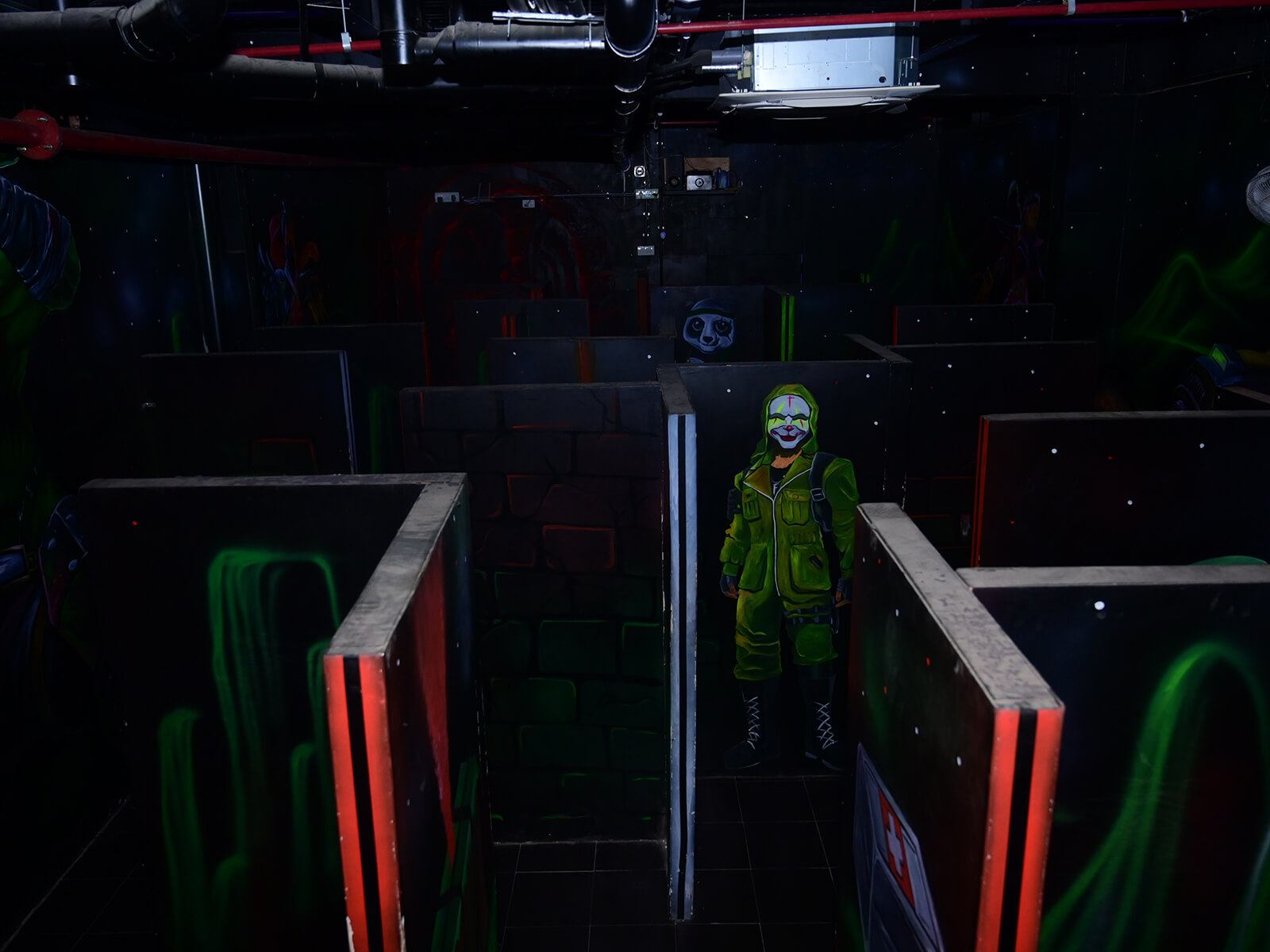 laser tag arena