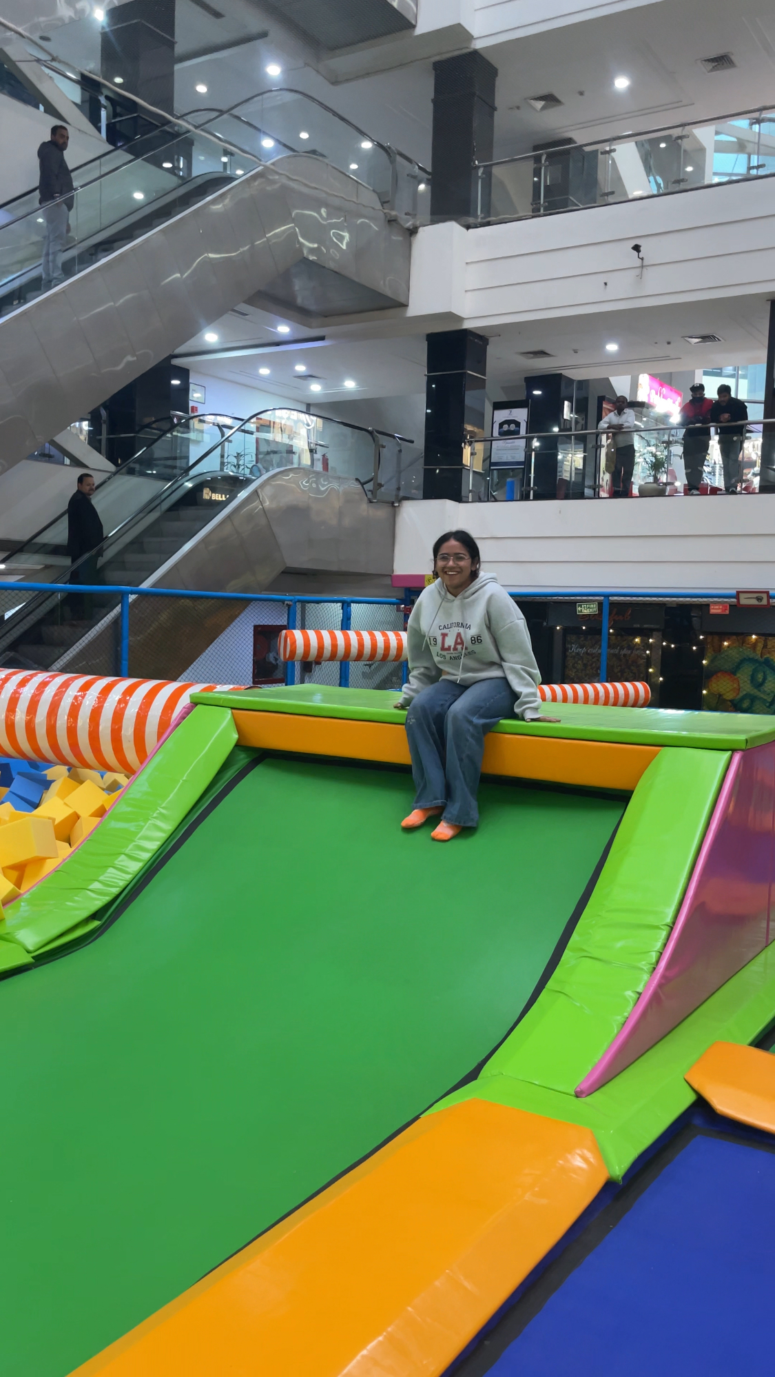 kids jumping arena in noida wave mall