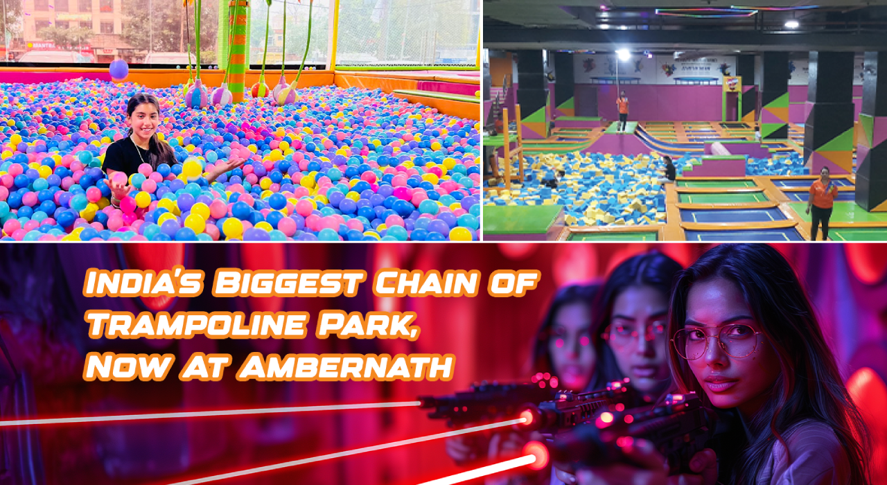 Book your fun at SkyJumper Trampoline Park in Ambernath for an unforgettable adventure!